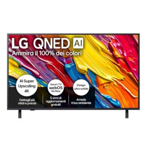 LG QNED AI QNED84 TV 50 pollici
