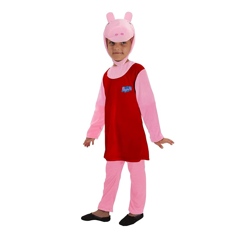Ciao- Peppa Pig Costume Tutina Travestimento Originale Bambina (Taglia 2)