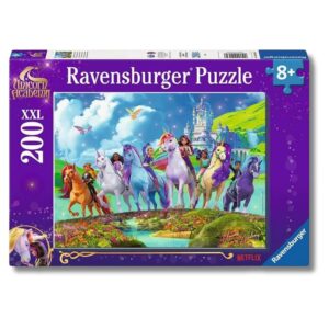 Ravensburger - Puzzle XXL Accademia Dell'unicorno | Puzzle 8 Anni In Su | Puzzle Bambini