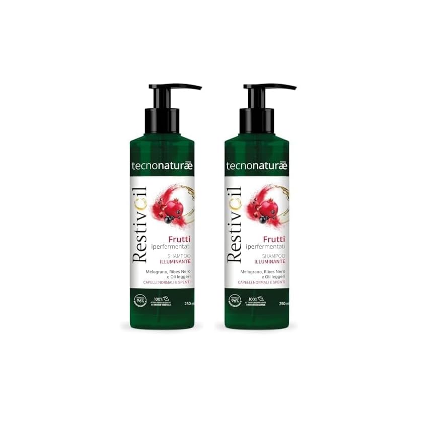 RestivOil Tecnonaturae Shampoo Illuminante Capelli Normali Frutti Iperfermentati Oli