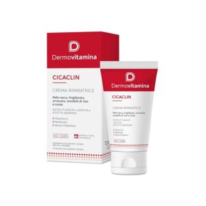 Dermovitamina SOS Cicaclin - Crema Riparatrice - Crema Viso e Corpo per Pelle Sensibile