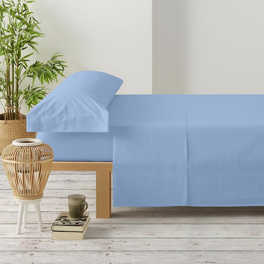 Degrees home Premium – Set Lenzuola 3 Pezzi in Microfibra Spazzolata (150X190)