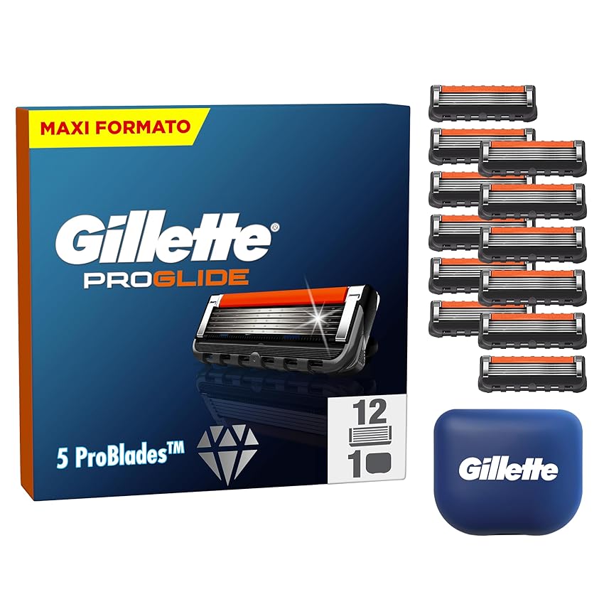 Gillette Proglide 12 Lametta Gillette Proglide Di Ricambio Per Rasoio Barba Manuale Gillette Proglide 12 Lametta Gillette Proglide Di Ricambio Per Rasoio Barba Manuale