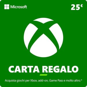 Xbox - Carta Regalo Digitale - 25 EUR