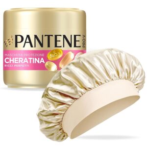 Pantene Pro-V Set Cuffia Seta Per Capelli + Maschera Capelli