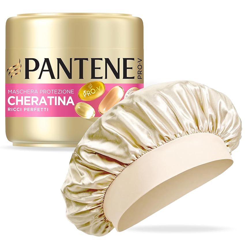 Pantene Pro-V Set Cuffia Seta Per Capelli + Maschera Capelli Pantene Pro-V Set Cuffia Seta Per Capelli + Maschera Capelli