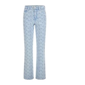 GUESS Donna Pantalone 1981 Straight W2GA22D4MW1 38 Blu FLORIDADA Blue FDDB
