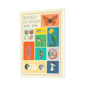 Grupo Erik Agenda Settimanale 2026 A5 Nostalgic Garden - Agenda 2026