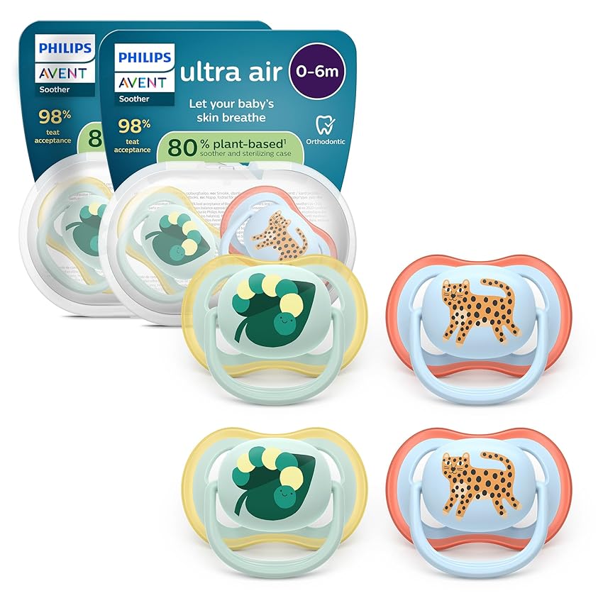 Philips Avent Ultra Start Ciuccio - Design ortodontico