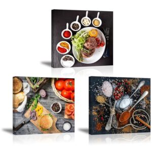 PIY PAINTING 3 Pezzi Stampe e Quadri su Tela