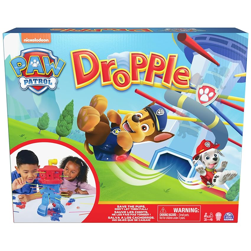 SPIN MASTER Paw Patrol Dropple - Lookout Tower Drop Game