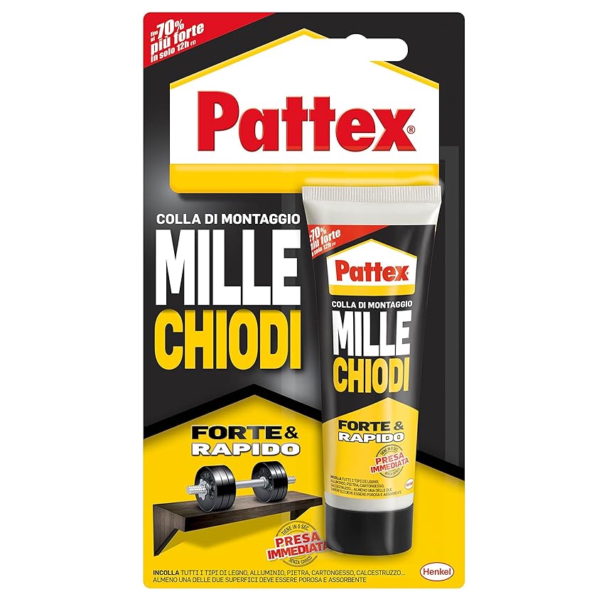 Pattex Millechiodi Forte & Rapido Pattex Millechiodi Forte & Rapido