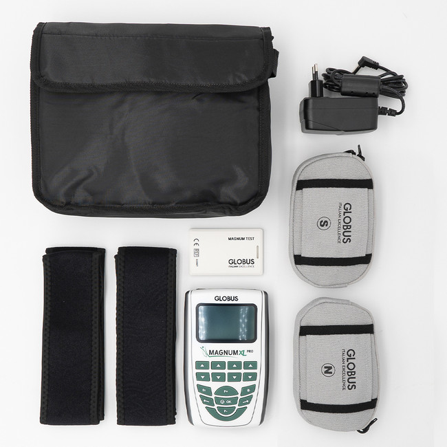 Globus apparecchio Magnetoterapia Magnum xl pro e solenoidi Pocket pro Bianco