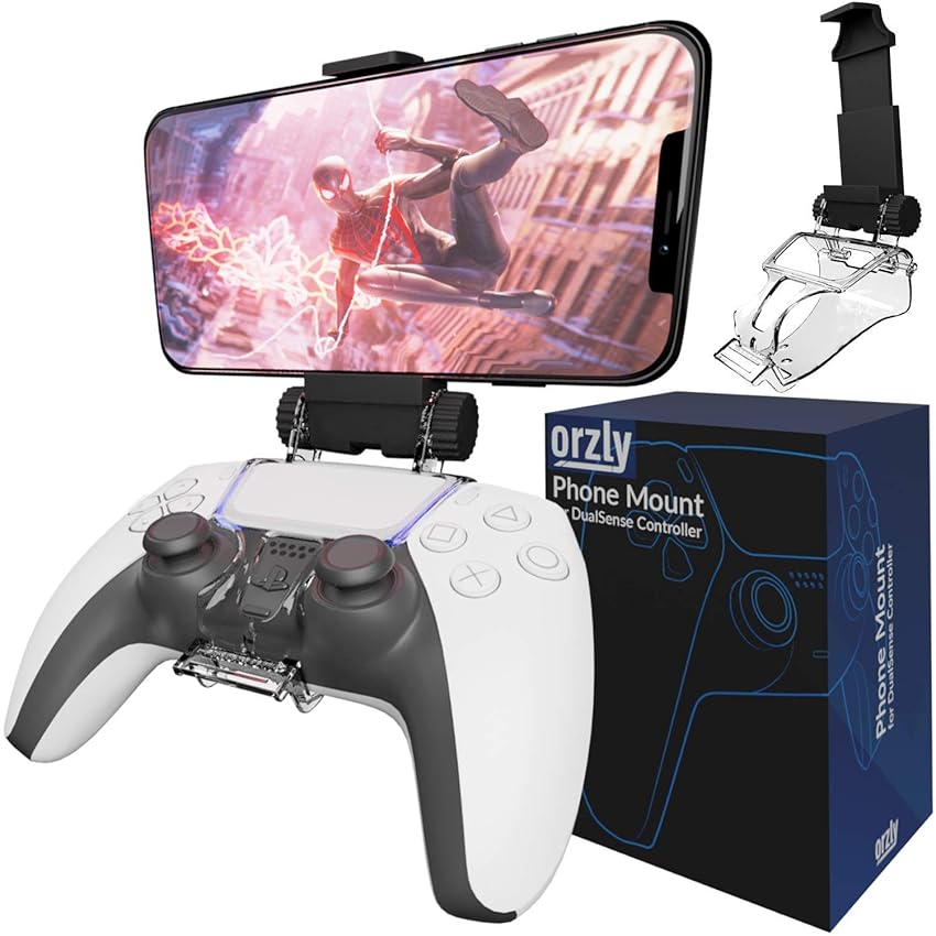 Orzly PS5 Mobile Gaming Clip Accessorio compatibile con il controller della Playstation 5