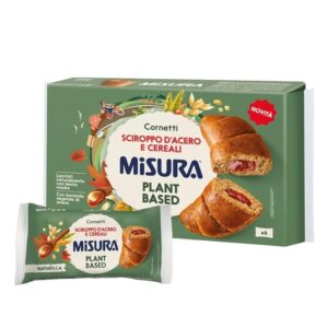Misura Naturìcca Cornetti Sciroppo d’Acero e Cereali - Lievitati Naturalmente per 16 Ore