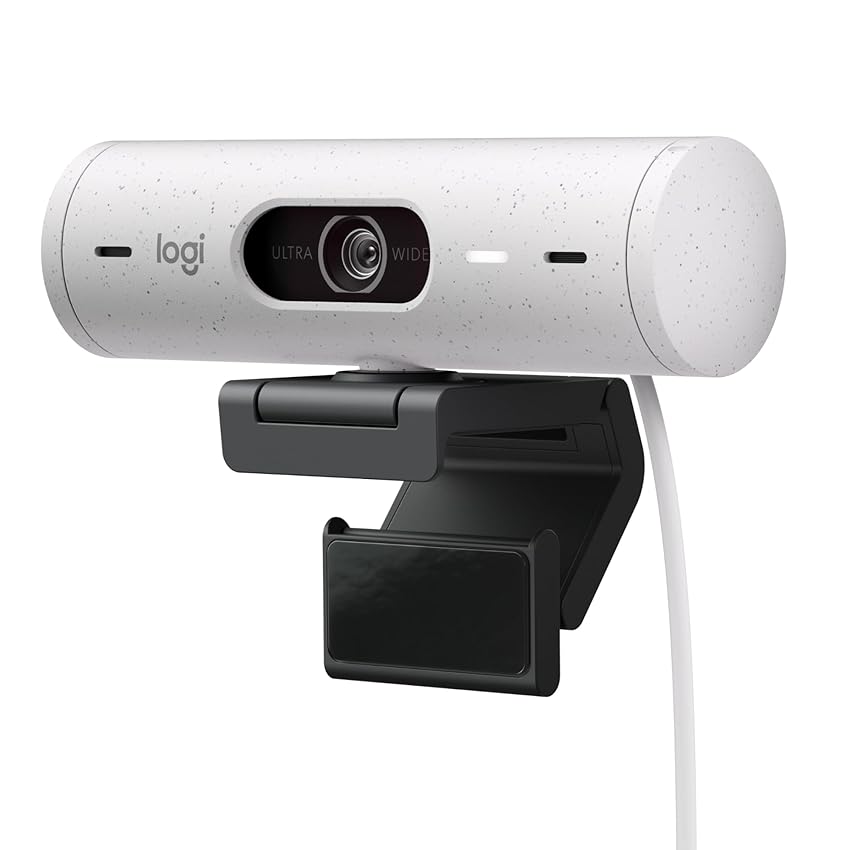 Logitech Brio 500 Webcam Full HD Correzione Luce