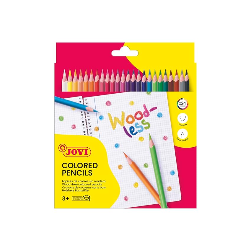 Jovi 73424 Matite Colorate Woodless