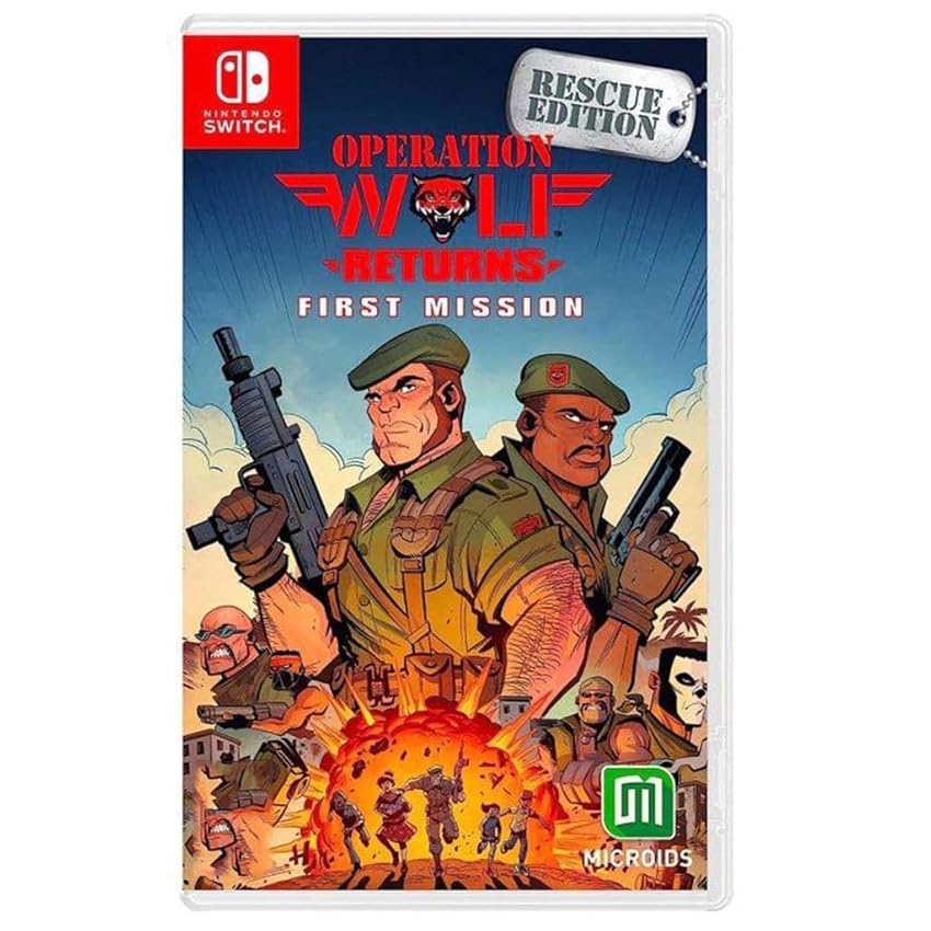 Operation Wolf Returns: First Mission - Rescue Edition (Nintendo Switch)