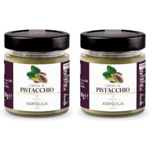 Agrisicilia crema al pistacchio 40% ottima per colazione e come ingrediente per dolci