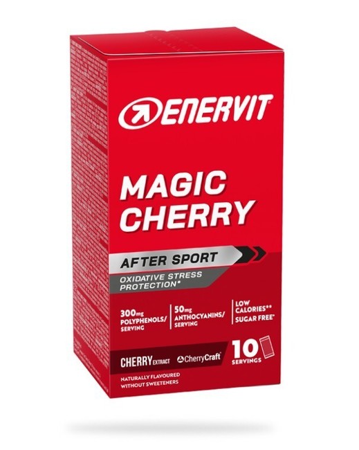 Enervit Magic Cherry After Sport 10 Buste da 9g Cherry Craft Post Workout