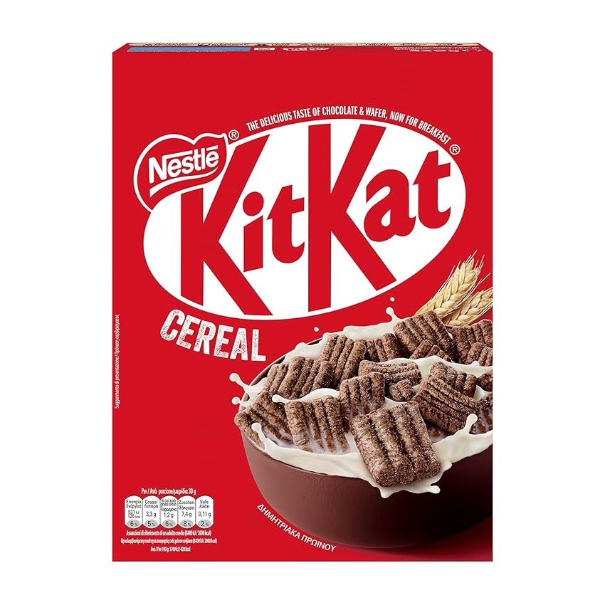 KITKAT Cereali Integrali Gusto Cioccolato e Wafer 330g KITKAT Cereali Integrali Gusto Cioccolato e Wafer 330g