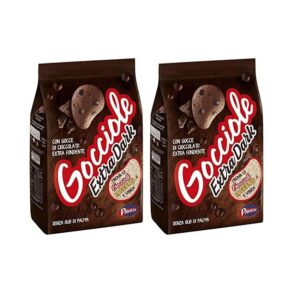 Pavesi Biscotti Frollini Gocciole Extra Dark con Cioccolato Fondente