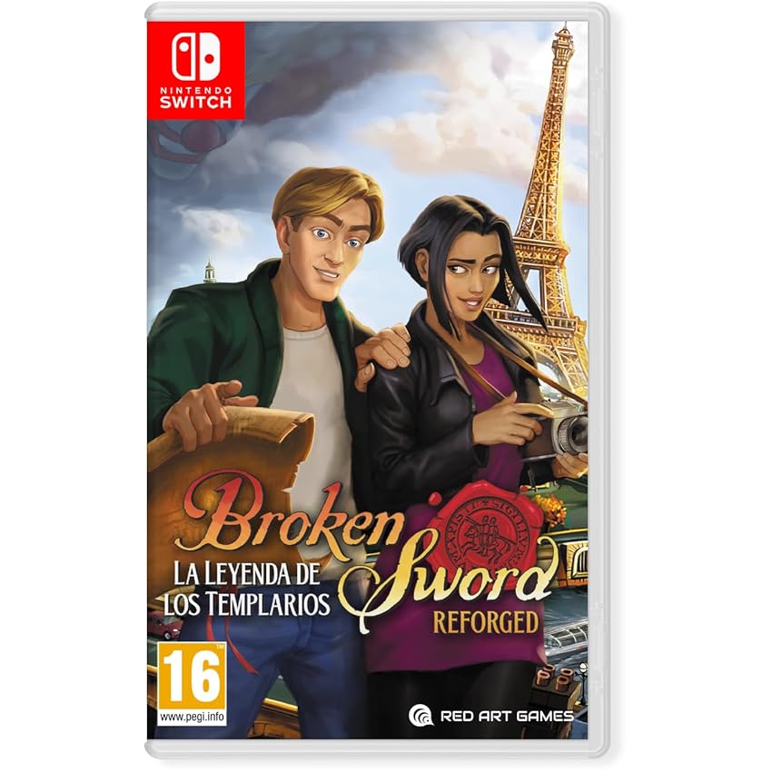 Broken Sword - Shadow of the Templars: Reforged Nintendo Switch Broken Sword - Shadow of the Templars: Reforged Nintendo Switch