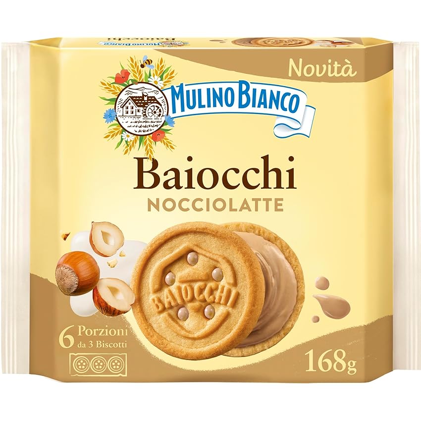 Mulino Bianco Biscotti Baiocchi Nocciolatte Mulino Bianco Biscotti Baiocchi Nocciolatte