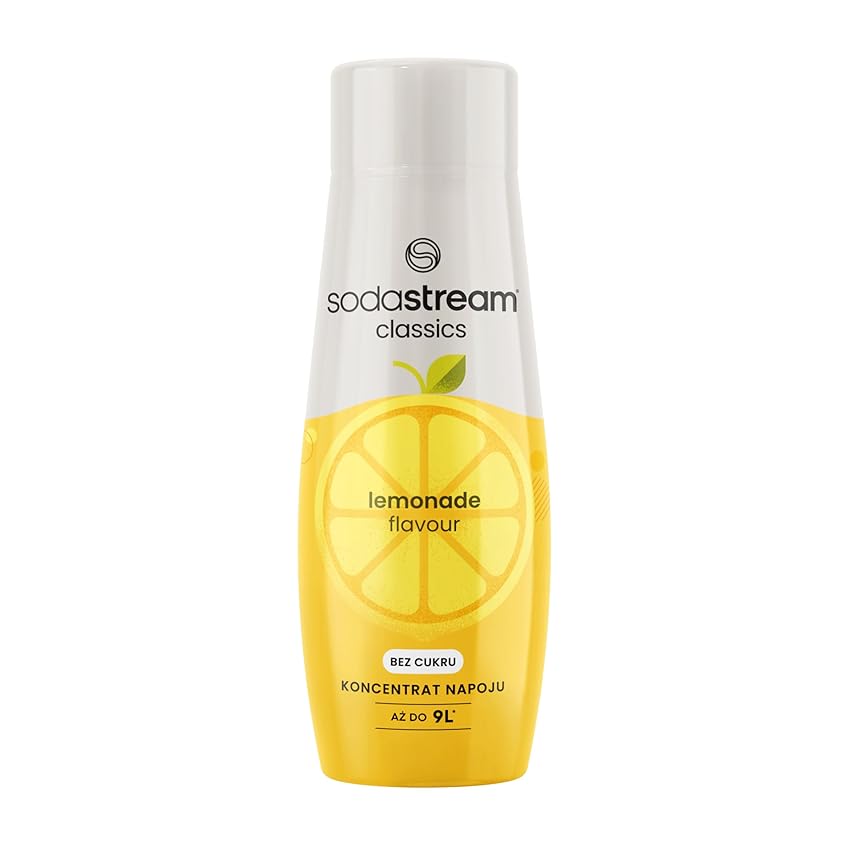 Sodastream - Concentrato Limone Zero 440ml. Trasforma l’acqua frizzante nella tua
