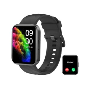 RUIMEN Smartwatch Uomo Donna Orologio Smart Watch Risposta Chiamate Contapassi Cardiofrequenzimetro