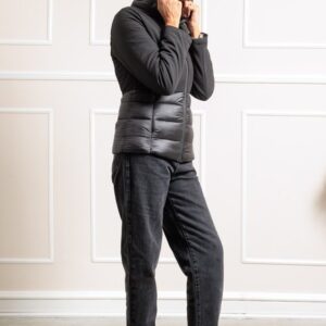 Piumino Donna Combinato Giubbotto Invernale Giubbino Cappuccio Giacca VEQUE