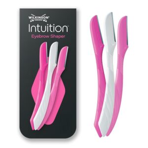Wilkinson Sword Eyebrow Shaper - Confezione Da Rasoi Per Epilazione Sopracciglia E Viso Donna