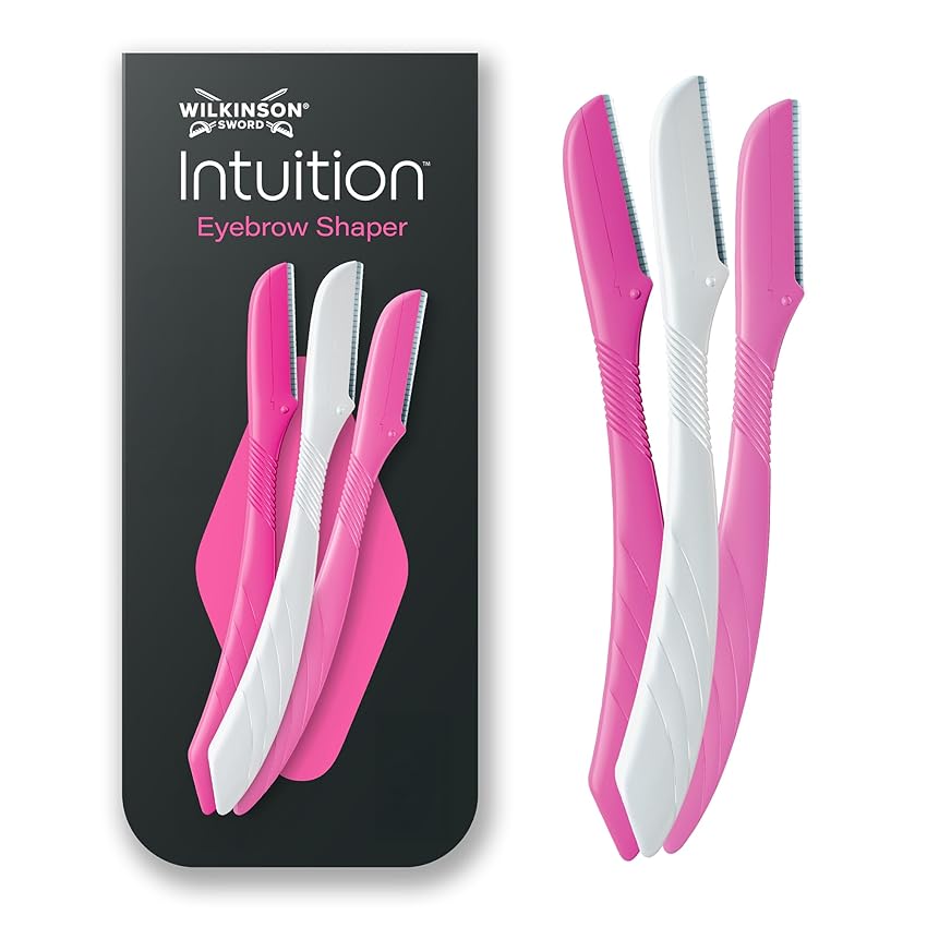 Wilkinson Sword Eyebrow Shaper - Confezione Da Rasoi Per Epilazione Sopracciglia E Viso Donna