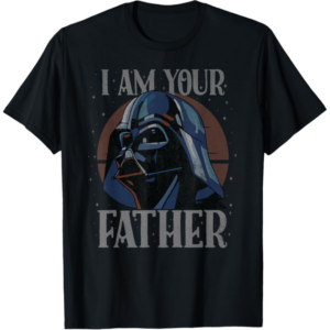 Star Wars Darth Vader Io sono tuo padre retrò Maglietta