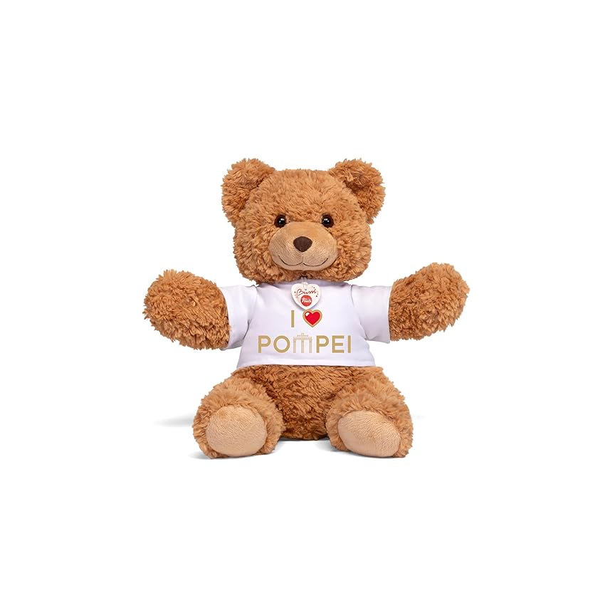 Trudi Bear Marlon T-SHIRT POMPEI | Peluche con maglietta città italiane