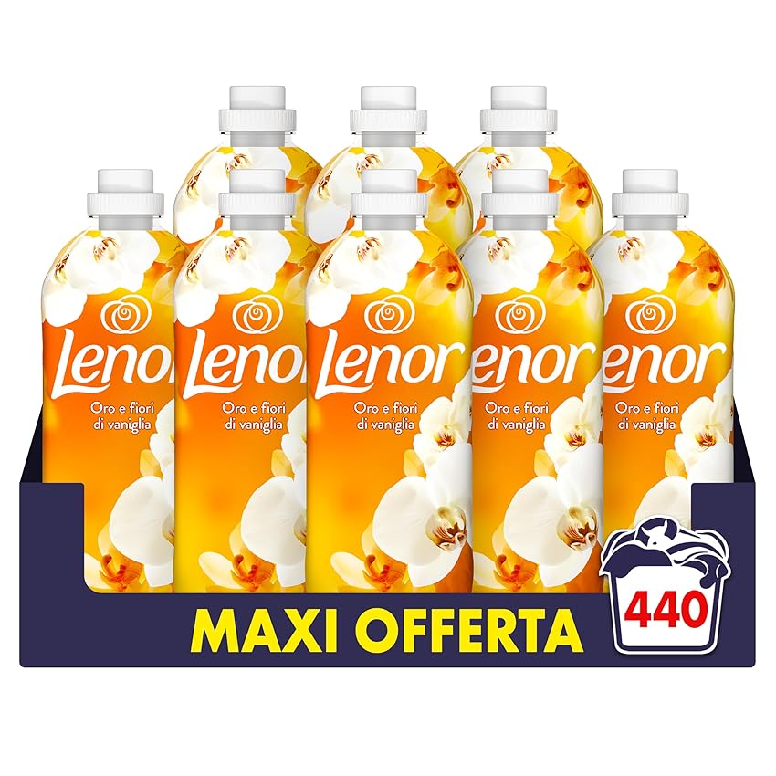 Lenor Ammorbidente Lavatrice Concentrato 440 Lavaggi (8X55)