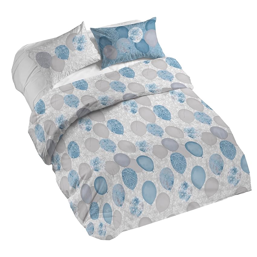 PENSIERI DELICATI Parure Copripiumino Matrimoniale 100% Cotone PENSIERI DELICATI Parure Copripiumino Matrimoniale 100% Cotone