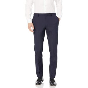 Amazon Essentials Pantaloni da Abito Elasticizzati Anti-Grinze Slim Uomo