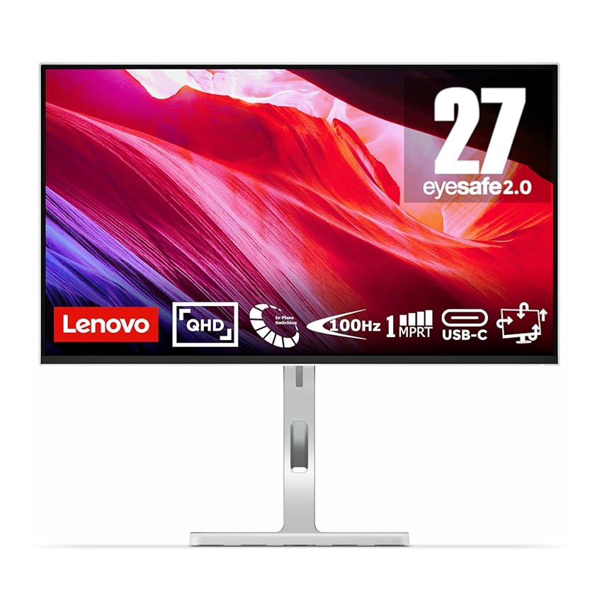 Lenovo L27h-4A Monitor 27" QHD (2560 x 1440)