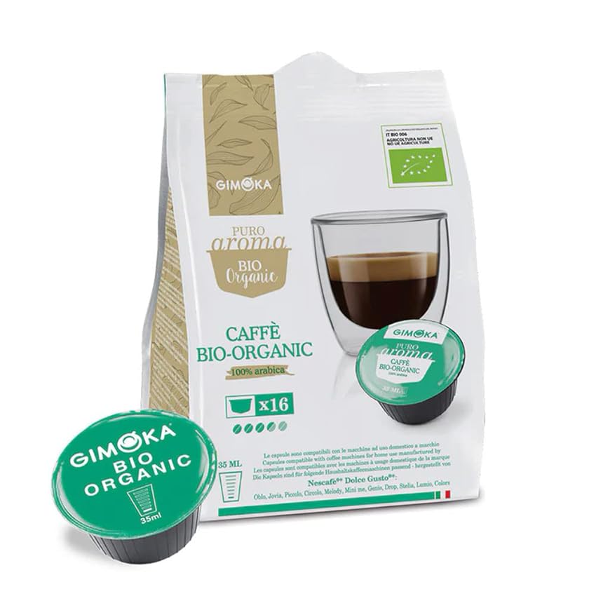 Gimoka - 64 Capsule Compatibili con Macchinetta Caffè Nescafé®* Dolce Gusto®*