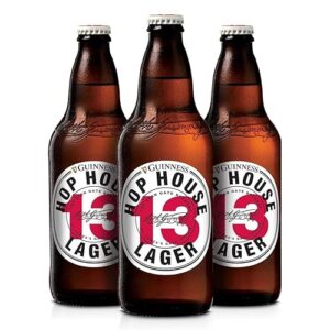 Guinness Hop House 13 Birra Lager Bottiglia - Pack di 12 Botttiglie da 0
