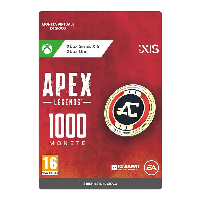 APEX Legends: 1000 Coins | Xbox One/Series X|S - Codice download