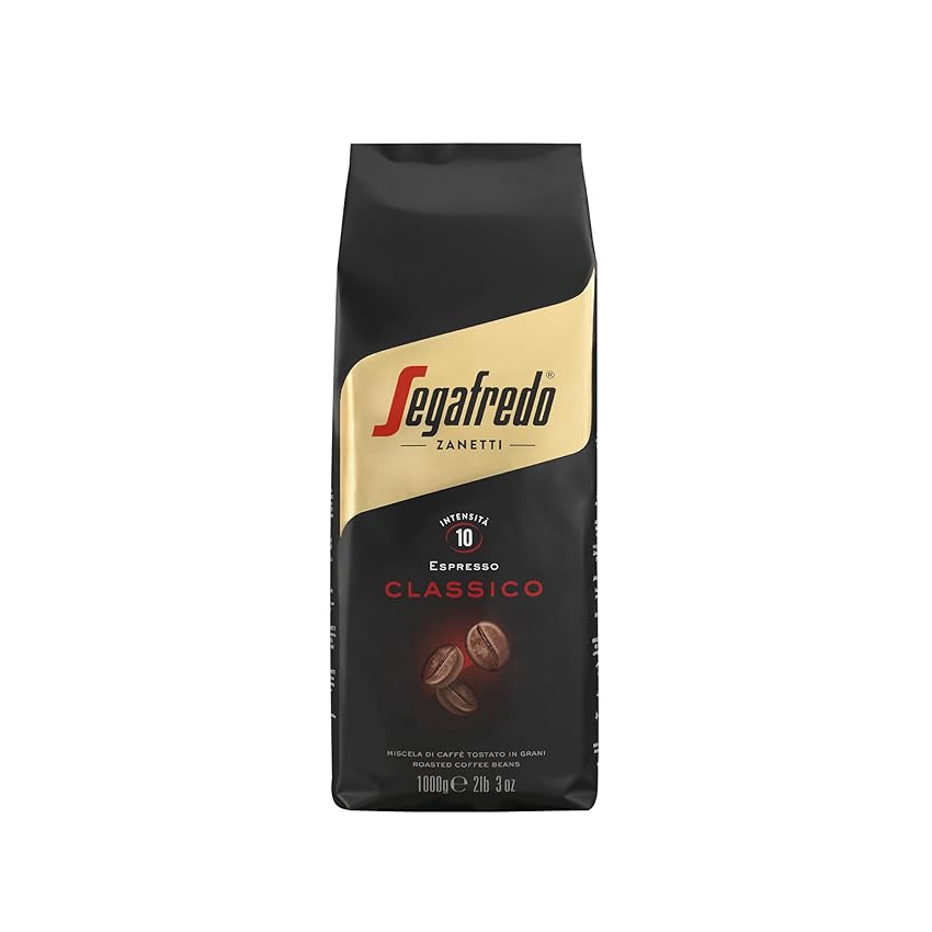 Segafredo Zanetti Caffè in Grani Espresso Classico (Confezione da 1 Kg)