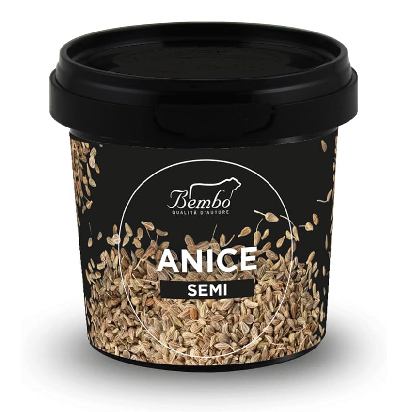 Semi Bembo: Semi di Anice Intero 60g – Essiccati Delicatamente per Conservare la Qualità