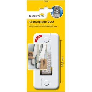 Schellenberg 53503 Piastra di copertura dell'avvolgitore Duo Maxi
