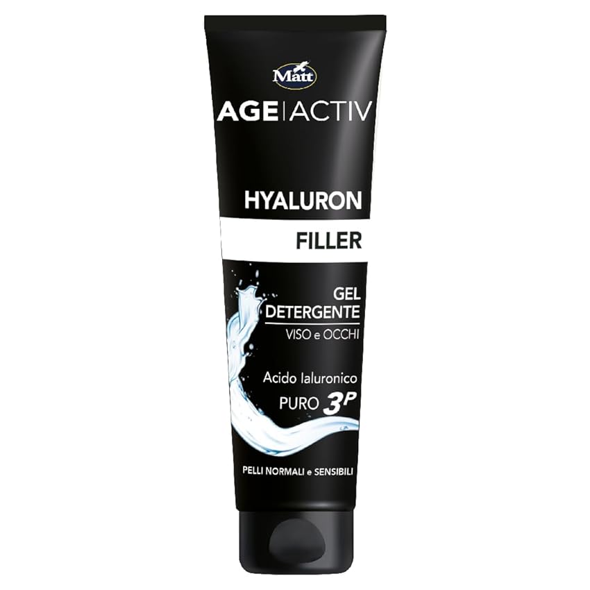 Matt Divisione Cosmetica - AGEACTIV Gel Detergente con Acido Ialuronico 3P