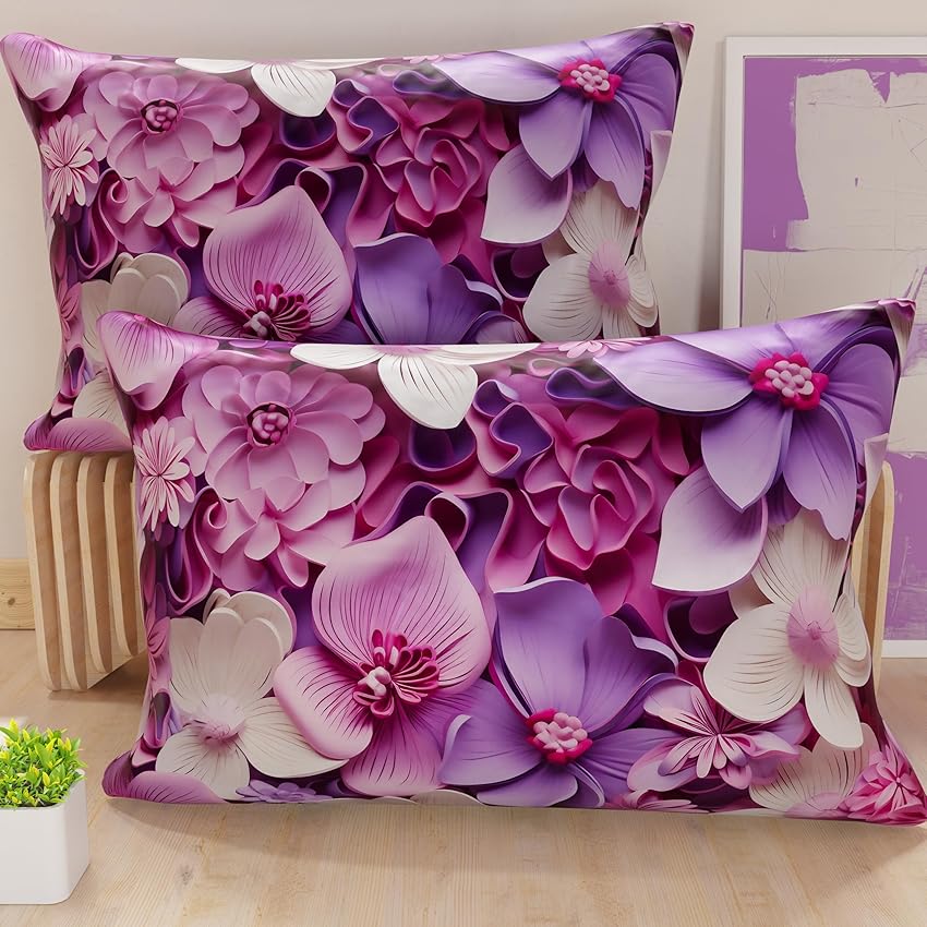 PETTI Artigiani Italiani - Coppia di Federe Cuscino 40x145 cm in Microfibra