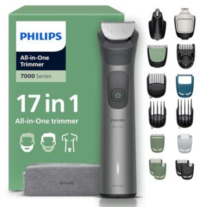 Philips Rifinitore All-in-one Multigroom Serie 7000 17 in 1 - Rifinitore per barba