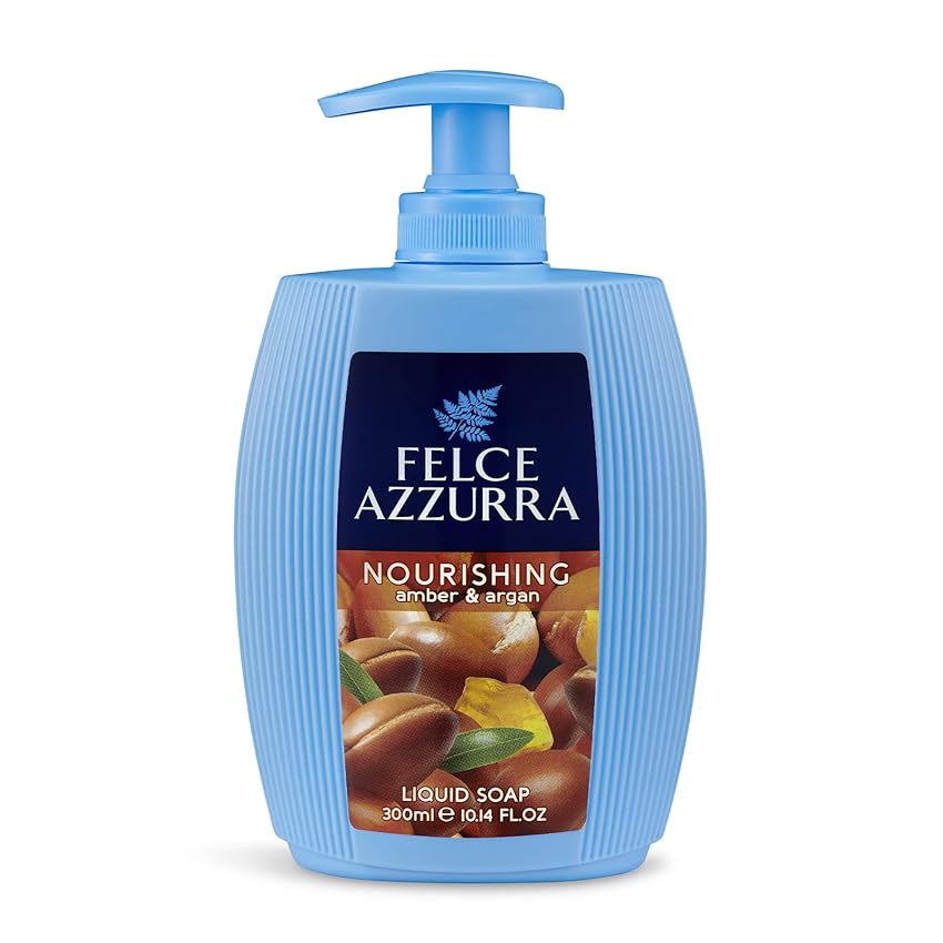 Felce Azzurra - Sapone Liquido Mani Nutriente Ambra e Argan Profumato Felce Azzurra - Sapone Liquido Mani Nutriente Ambra e Argan Profumato