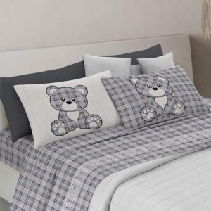 PENSIERI DELICATI Completo Letto Matrimoniale